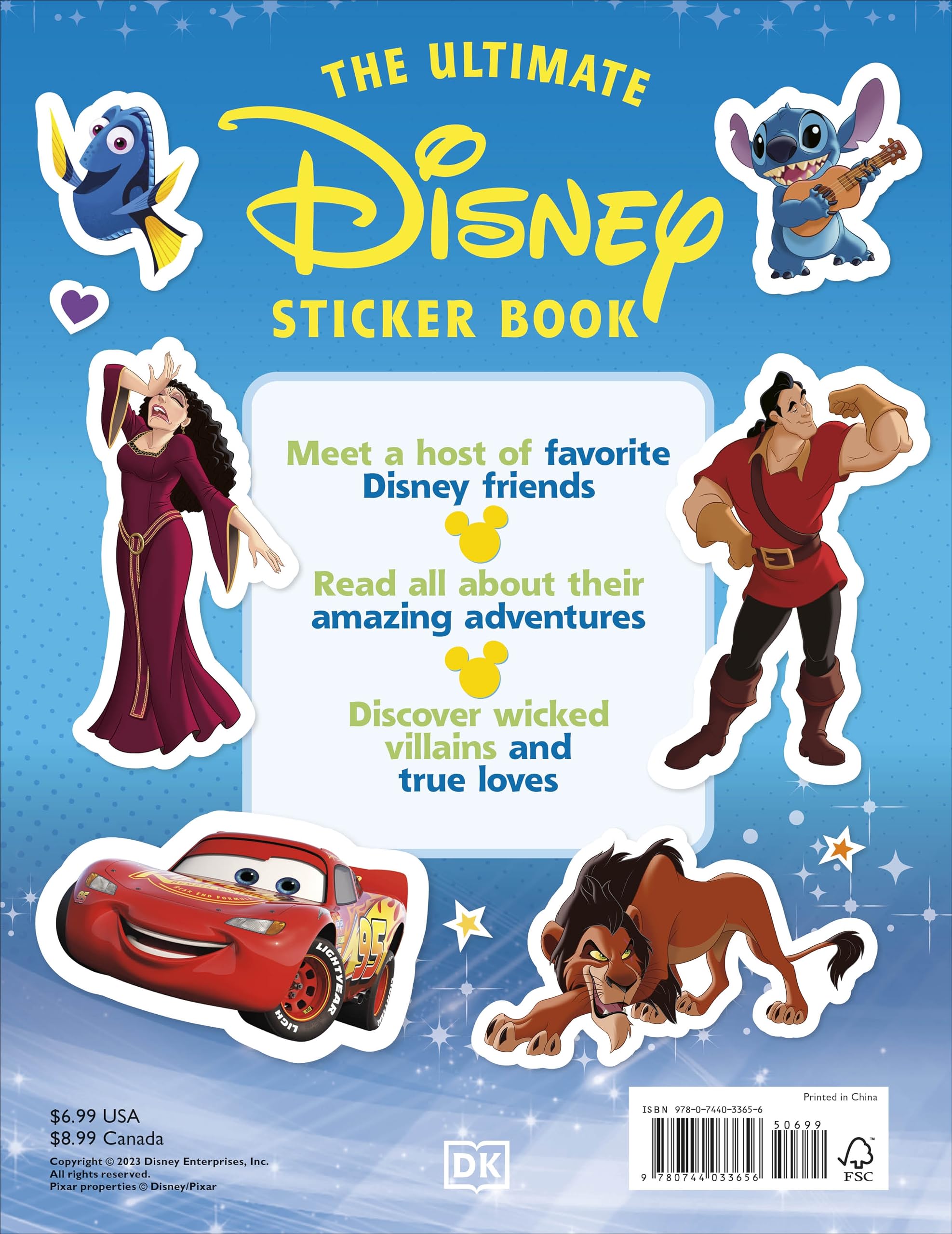 The Ultimate Disney Sticker Book (Ultimate Sticker Book)