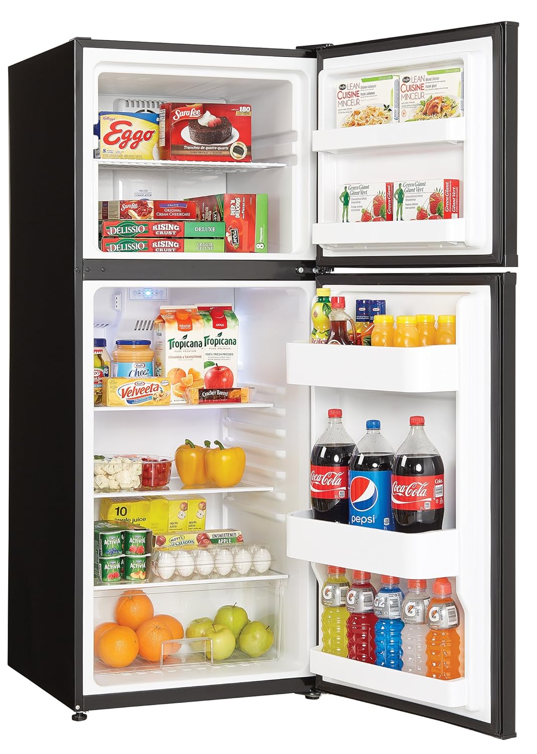 Danby DFF100C1BDB 10.0 pies cúbicos Refrigerador de dos puertas ...