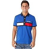 Tommy Hilfiger Mens Polo Shirt with Magnetic Buttons Custom Fit