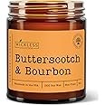 Wickless Candles For Candle Warmer Lamp, Many Scents To Choose, 100% Non-Toxic Soy Wax, Scented Candle Melts For Warming Plate, Handmade In The USA (Butterscotch & Bourbon)