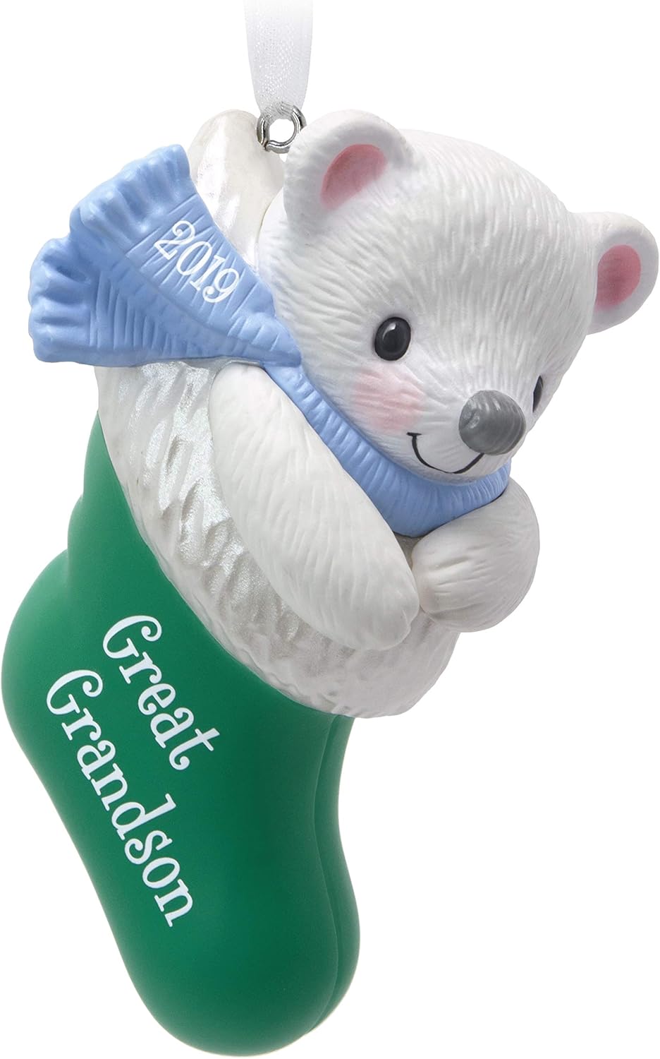 grandson's first christmas ornament 2019