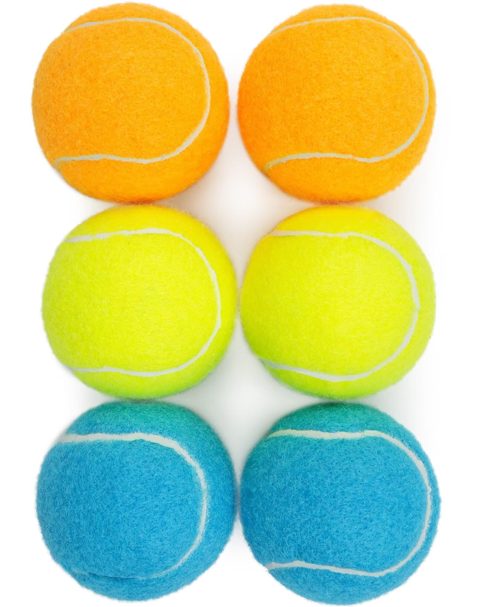 Photo 1 of Prime Pets Squeaky Balls for Dogs, 2.5 Inch Dog Squeaky Toys, Interactive Dog Toy Tennis Balls for Indoor Outdoor, Squeak Toys for Medium, Large Dogs