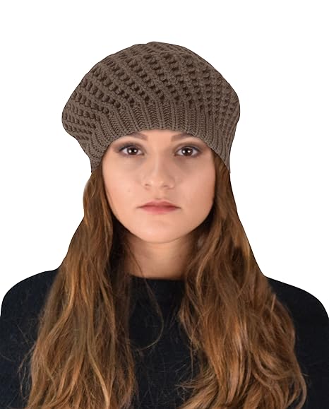 knitted beanies and slouchy hats