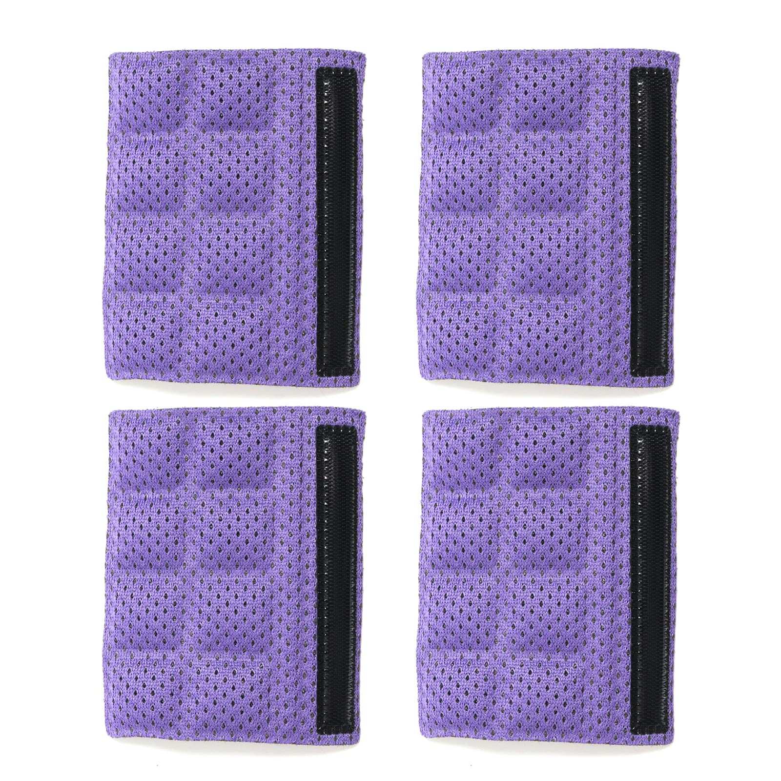 Jipemtra Helmet Chin Pads Foam Pads Set Chin Strap Padding Replacement Universal for Cycling Bike Motorcycle Outdoor (Purple 4PCS)