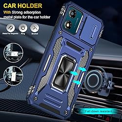FRLMOOES for Motorola Moto E13 Case with 2 Screen