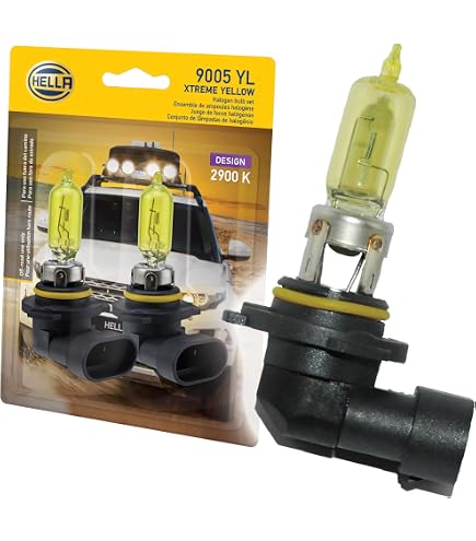 Amazon.com: Piaa 22-13495 Solar Yellow 9005 (HB3)/9006 (HB4) Light