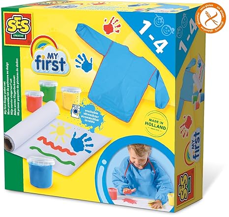 SES Creative 14417 - Mein Erstes Fingerfarbenset My First