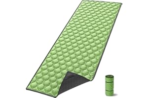 FOCHIER F Camping Cot Mattress Pad, Soft Comfortable 75"X30" Cot Mattress Topper Pad,Non-Slip Lightweight Thin Sleeping Pad for Camping Cot, Home Use