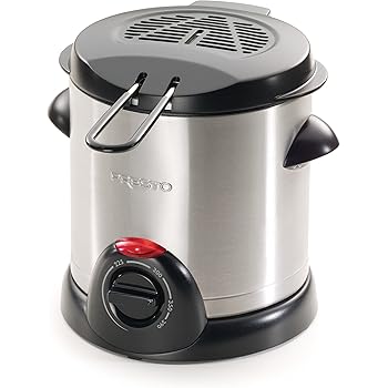 Amazon.com: Rival CF106-W 1-Liter Deep Fryer, White: Electric Fryer
