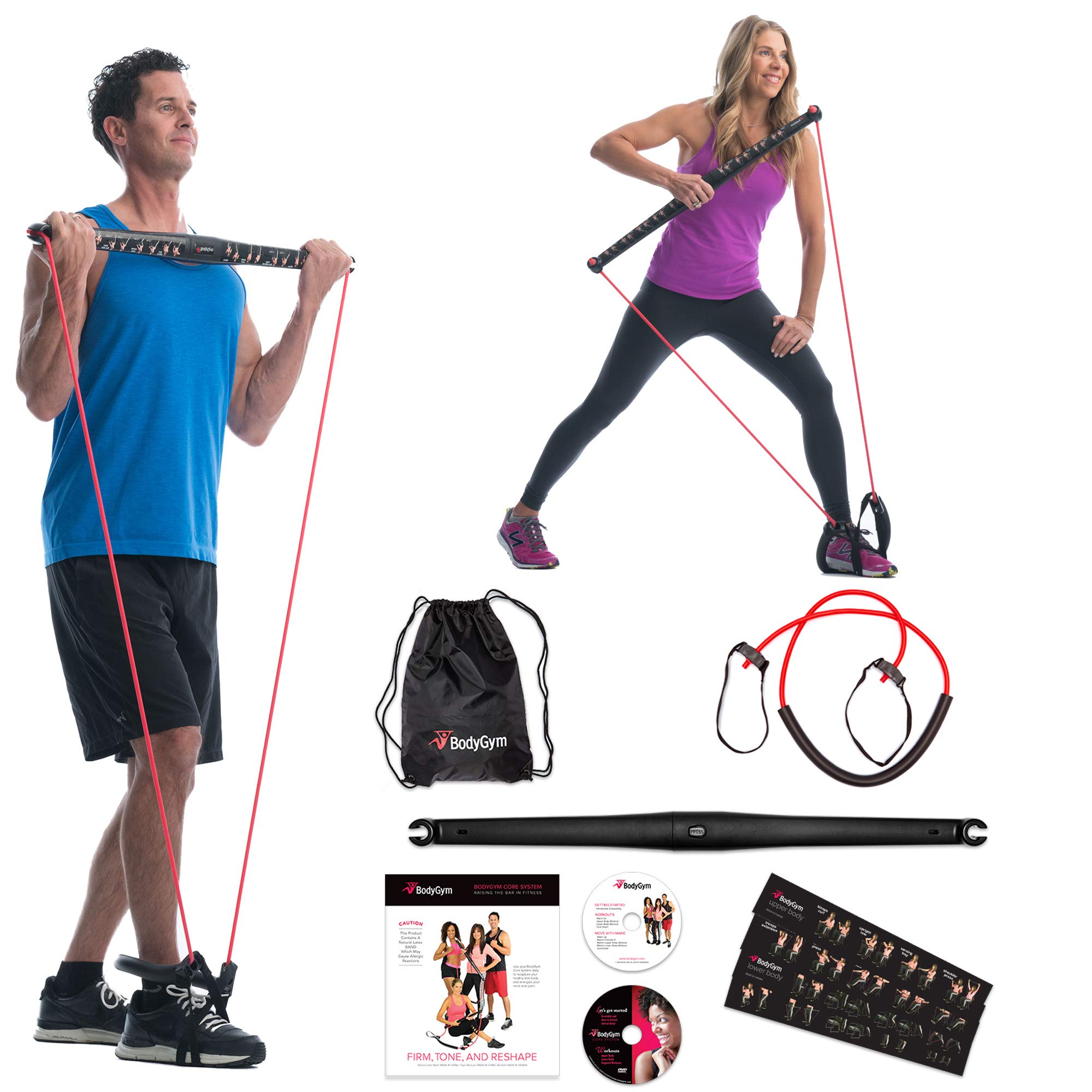 Bodygym Core System Portable Home Gym Resistance Trainer AllinOne