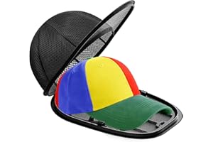 Fododo Hat Washer Cage for Washing Machine Ball Cap Washer Hat Cleaner for Baseball Caps Cleaning Rack Frame with Hat Laundry Wash Protector Bag for Hats Adults and Kids