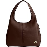 COACH womens Polished Pebble Leather Lana Shoulder Bag