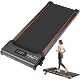 Walking Pad Treadmill for Home Office, Portable Under Desk Treadmill with Incline, Mini Compact Walking Jogging Running Exercise Machine with Remote Control and LED Display