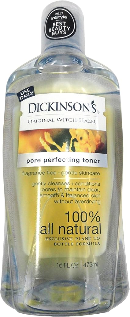 dickinson's witch hazel pore perfecting toner