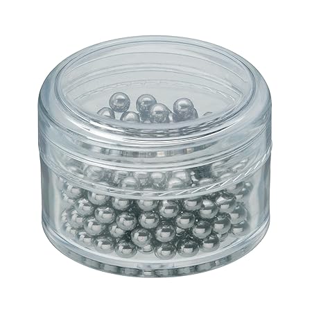 WMF Basic Reinigungsperlen, Cromargan Edelstahl, für Karaffen, Dekanter, Vasen oder Flaschen