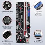 MZHOU PCIE Riser 1x to 16x VER011-PRO GPU Mining Powered Adapter Card 2 Pack view 2