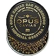 Opus Imperial Osetra Black Caviar - Great with Blinis for Caviar Food as Fresh Cavier Fish Roe, Osetra Non-Pasteurized Sturgeon Cabiar, Affordable Gourmet Cavier, Ossetra Sturgeon Roe 8.8oz / 250g