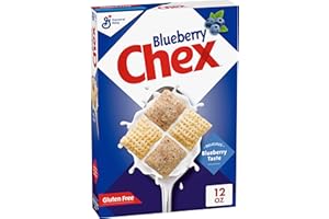 Blueberry Chex Cereal, Gluten Free Breakfast Cereal, Made with Whole Grain, 12 oz