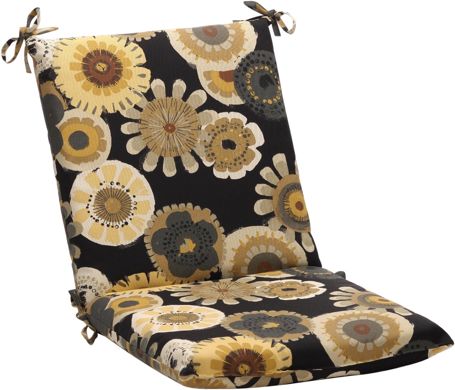 Best Black Floral Chair Cushion
