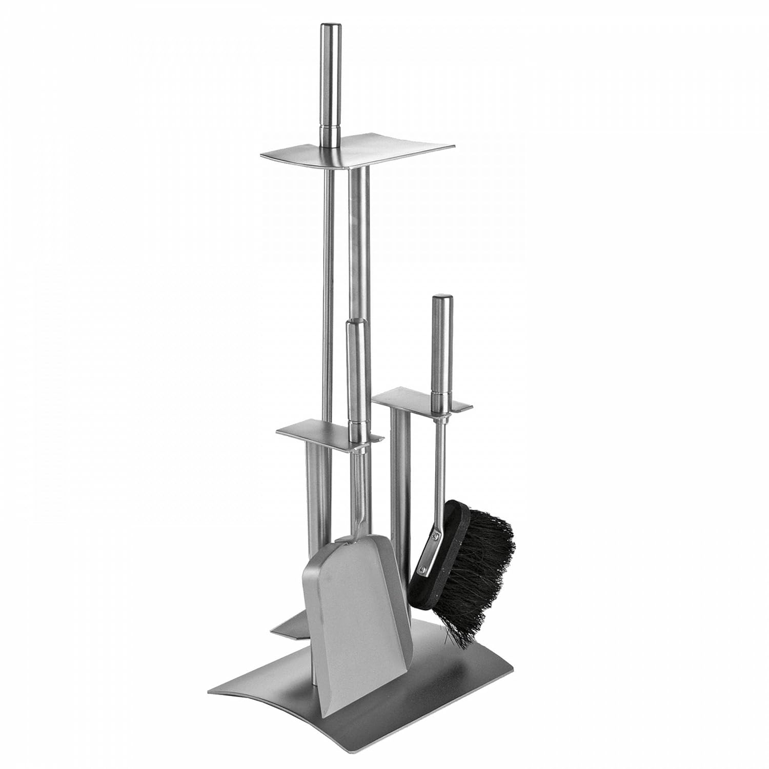 Kaminbesteck Kamingarnitur Kaminzubeh ouml r Edelstahl Matt Geb uuml