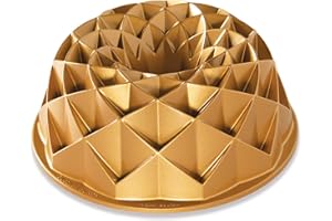 Nordic Ware - 88377 Nordic Ware Jubilee Bundt Pan, One, Gold