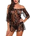 Avidlove Women Chemises Lace Smock Lingerie Mini Babydoll S-4XL
