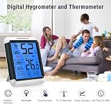 ThermoPro TP55 Digital Room Thermometer Humidity Monitor with Backlight view 2