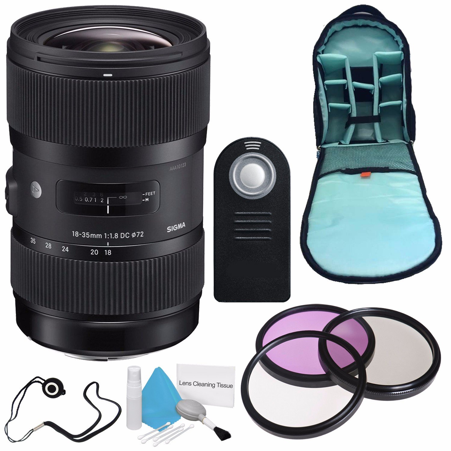 Sigma 18-35mm f/1.8 DC HSM Art Lens for Canon (International Model 