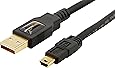 AmazonBasics USB 2.0 Cable - A-Male to Mini-B - 3 Feet (0.9 Meters)