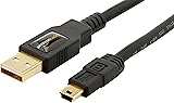 AmazonBasics USB 2.0 A-Male to Mini-B Cable - 3 feet (0.9 Meters)