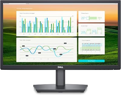 Dell E2222HS 21.5-Inch Full HD Monitor 60Hz VA 5ms HDMI DP VGA