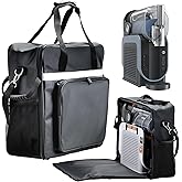 AODPWEN Carrying Bag for Ninja Slushie Machine FS301 and FS300, Dust-Proof | Durable 1680D Oxford, Impact Padding, Hand &amp; Shoulder Straps, Mesh Side Pocket, Inner Divider, Waterproof Dustproof