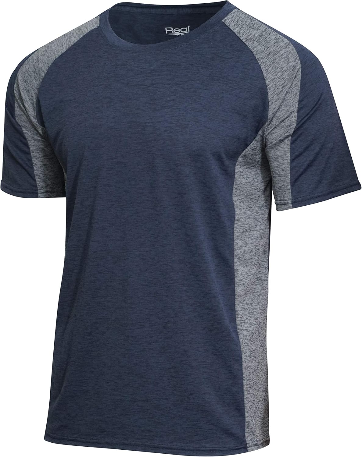 5 Pack: Men’s Dry-Fit Moisture Wicking Active Athletic Performance Crew T-Shirt at  Men’s Clothing store
