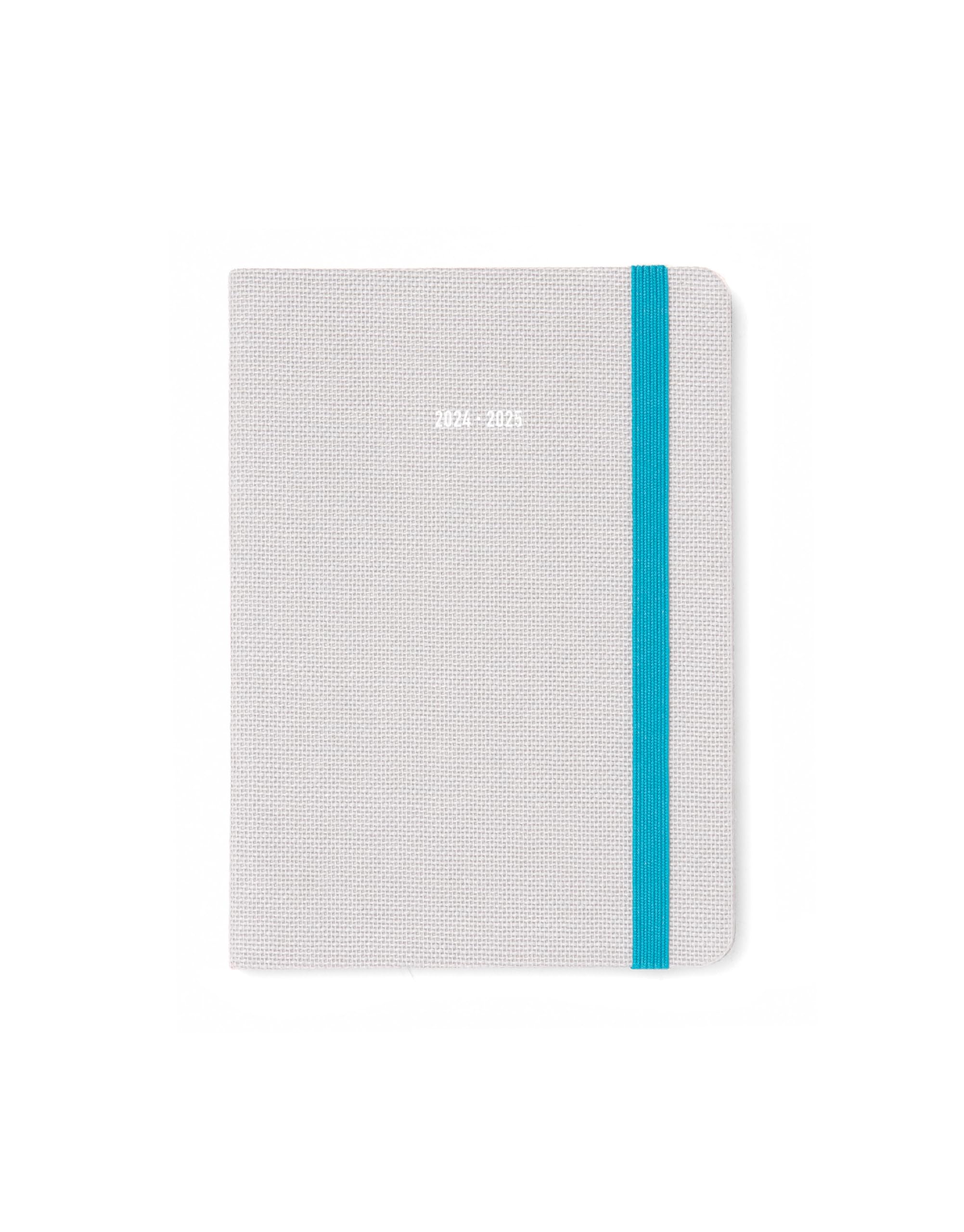 Letts of London Raw A6 day to a page with appointments 2024/2025 academic diary - grey