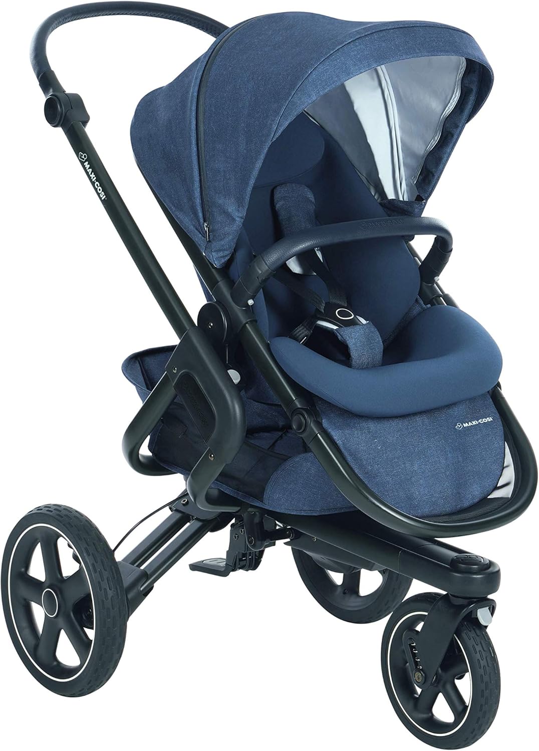 Bebe Confort Nova 3w Nomad Blue Poussette Tout Terrain De La Naissance A 3 5 Ans Bleu Amazon Fr Bebes Puericulture
