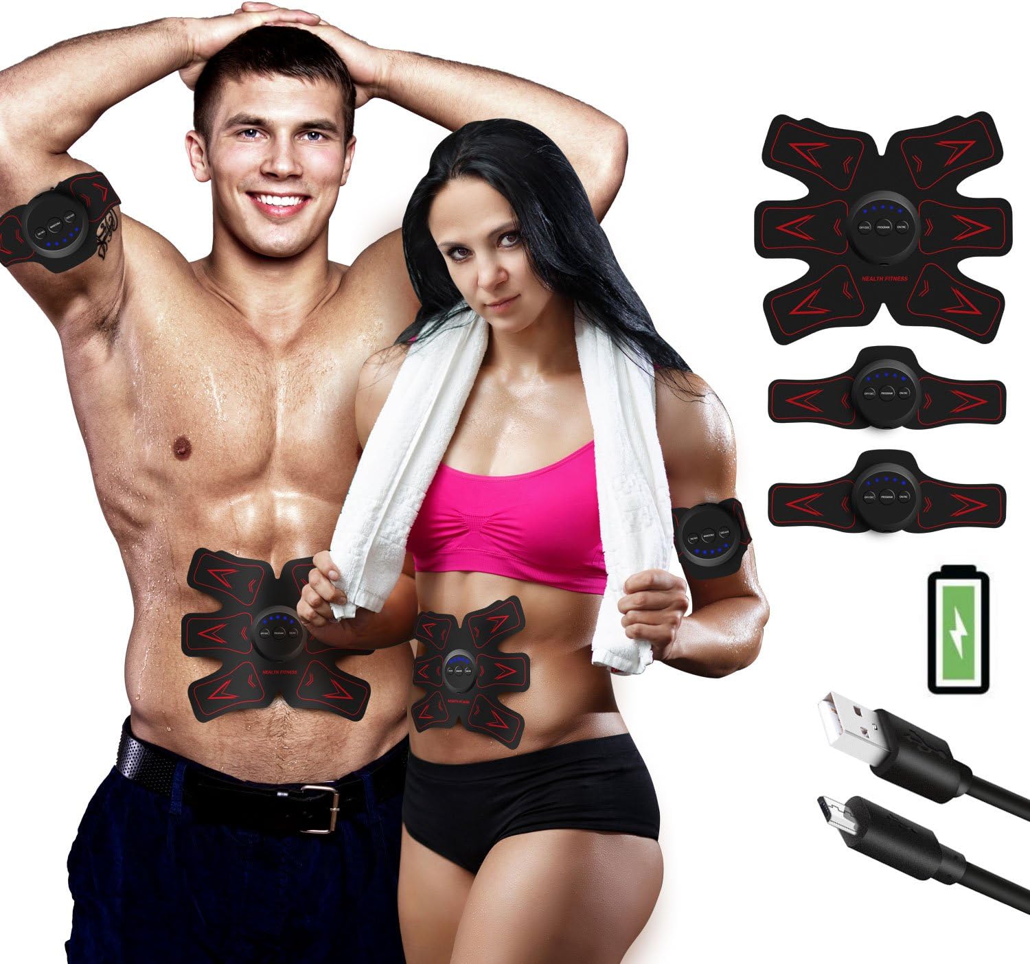 FEIERDUN Ab Wheel Roller for Ab Workout - Ab Wheel for Ab Crunch with Knee Mat,Ab Workout Equipment for Core Training and Abdominal Exercise