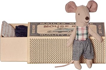 Ratoncito Pérez - Figura con Caja de cerillas (Maileg 166775): Amazon.es: Juguetes y juegos