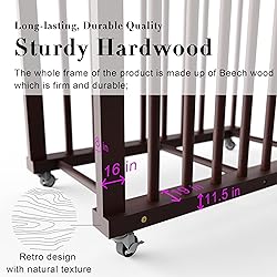 UNZERO Art Storage Rack With Handle & Caster Wheels