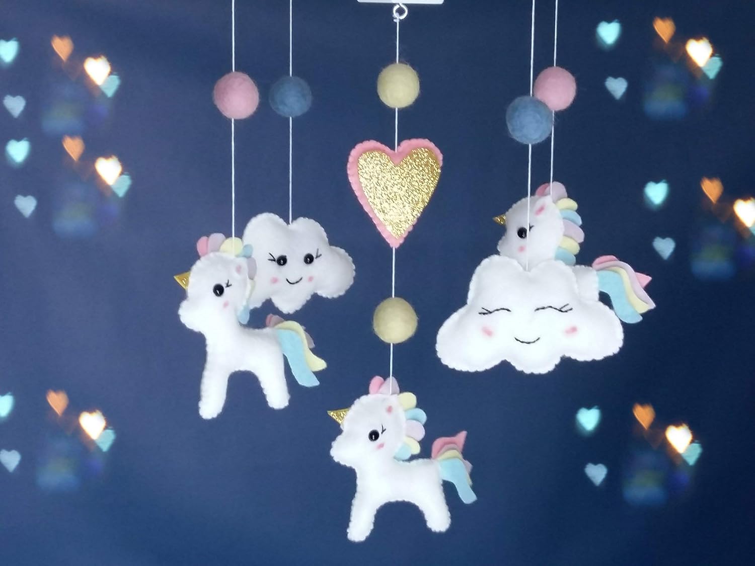 unicorn cot mobile