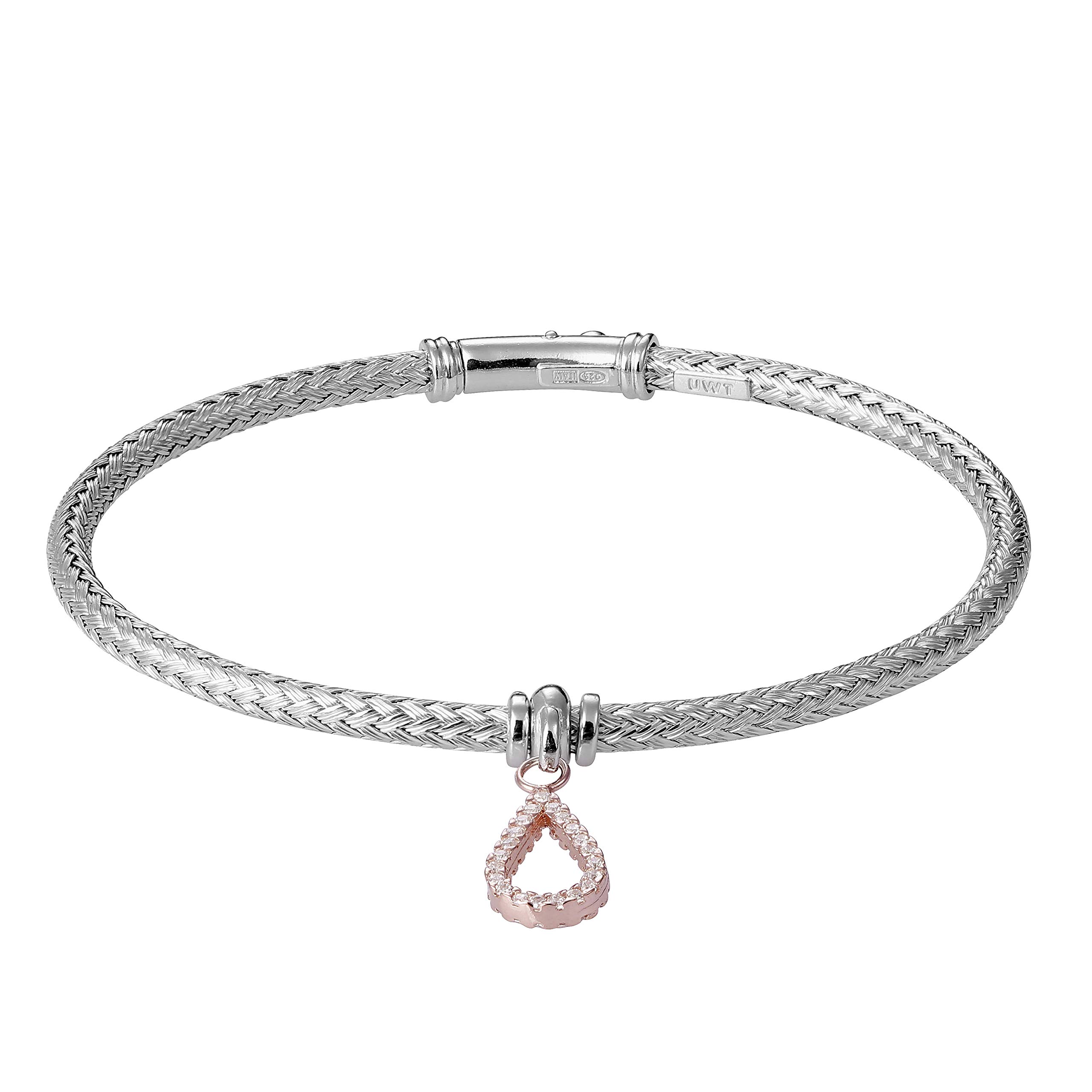 Orphelia Women Silver Bangle - ZA-7398