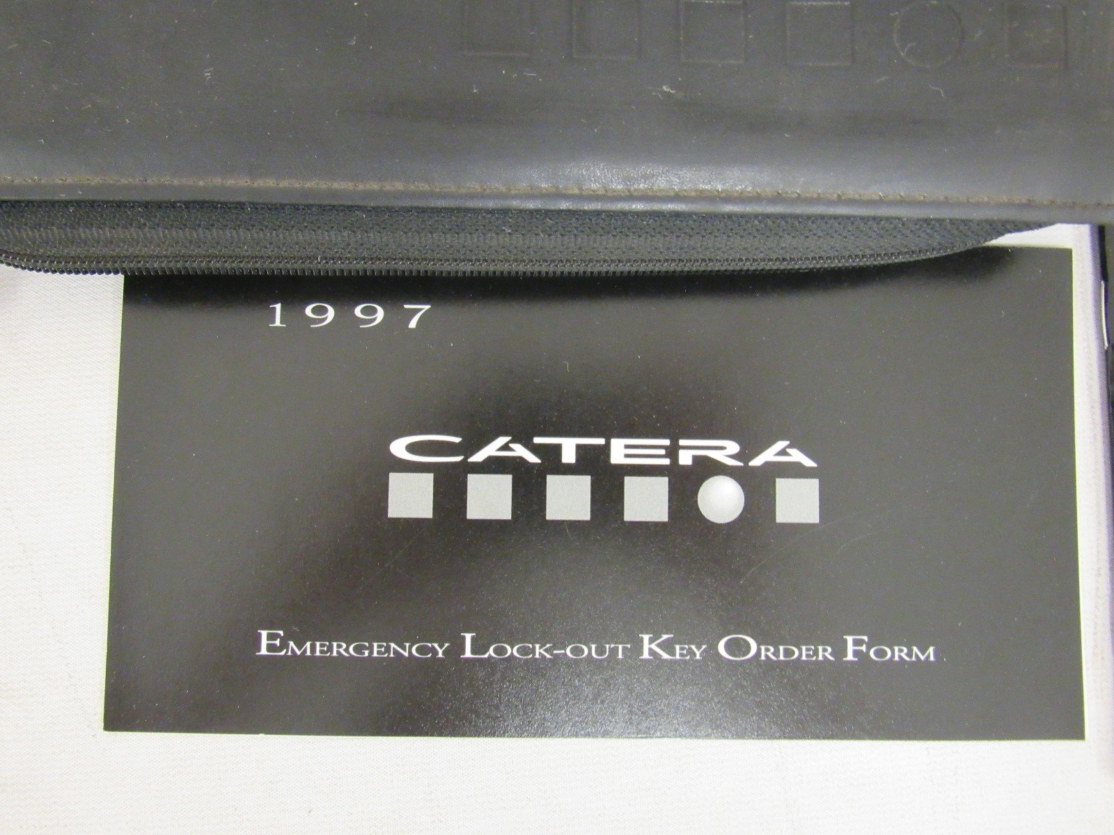 1997 Cadillac Catera Owners Manual Guide Book Paperback – 1997