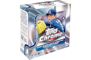 2025 Topps Chrome Baseball - Factory Sealed - Mega Box