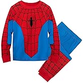 Marvel Spider-Man Costume PJ PALS for Kids 7 Multicolored