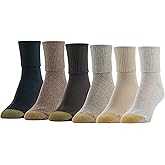 GOLDTOE Women's Classic Turn Cuff Socks (Multipairs)