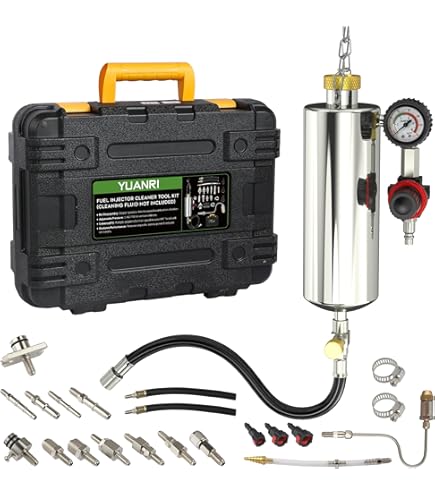 Amazon.com: Bicos 1000ML 150psi Fuel Injector Cleaner Kit Fuel