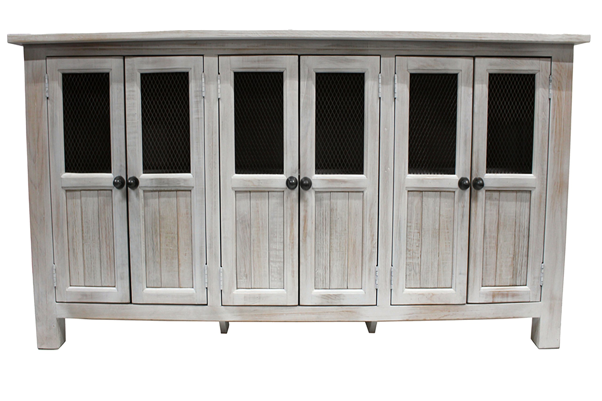 Crafters and Weavers Gaines 6 Door Sideboard, Media Console