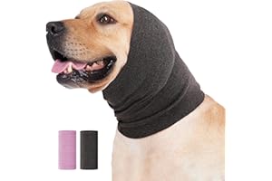 Nanaki Quiet Dog Headband Dog Head Cover, No Flap Ear Wrap Anxiety Relief & Calming Dogs, Hood Cover for Dogs, Pet Ear Protec