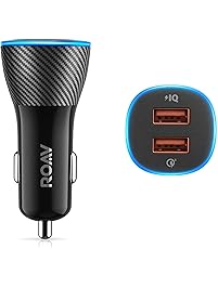 Roav by Anker SmartCharge Spectrum 30W Car Charger with Quick Charge 3.0, for iPhone X/8/7/6s/Plus, iPad Pro/Air 2/Mini, Galaxy S8+/S8/S7/S6/Edge/Plus, Note 8/5/4, LG, Nexus, HTC and More