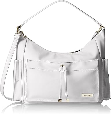 Amazon マウジー ショルダーバッグ ストラップ 2way ホワイト ショルダーバッグ