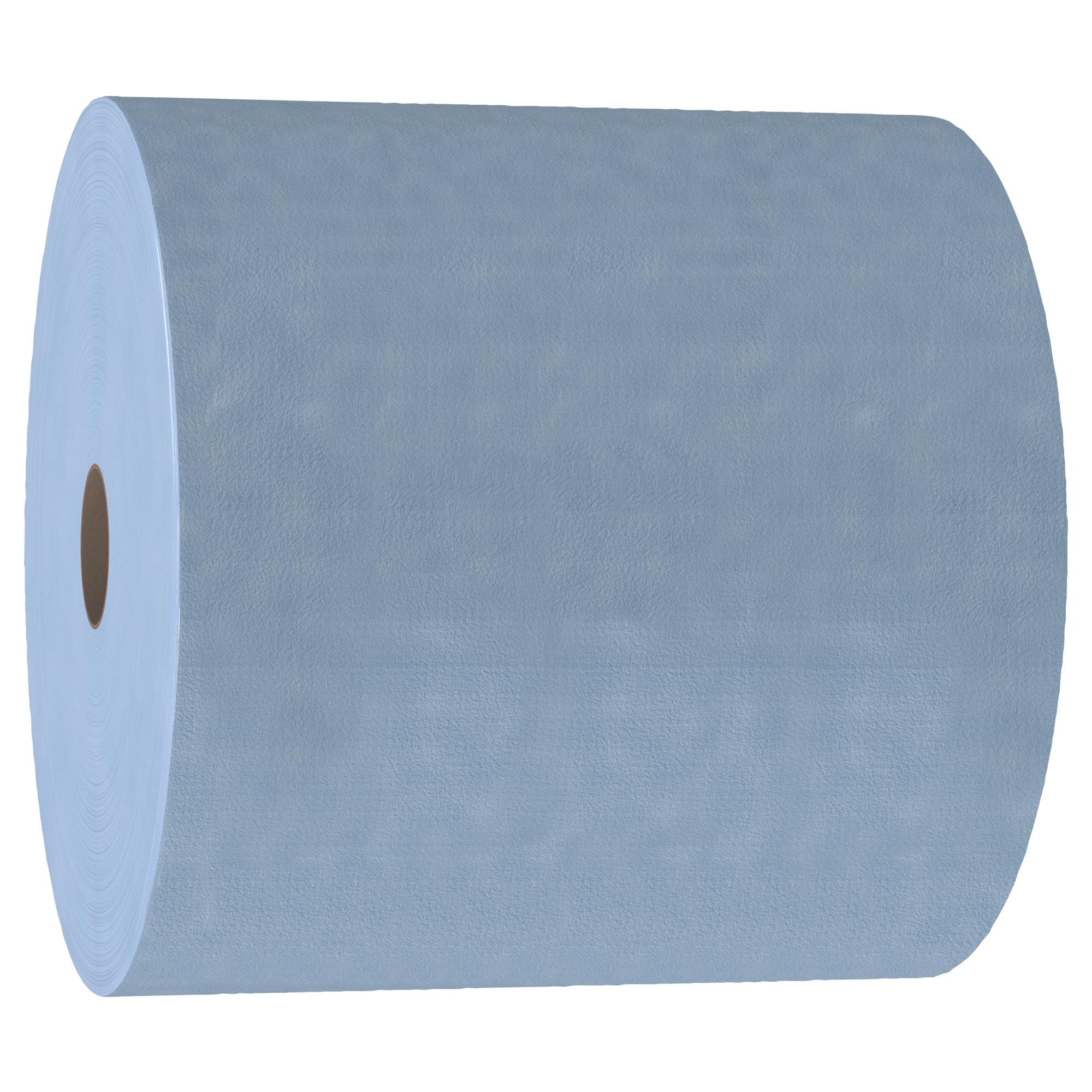 WypAll PowerClean X90 Cloths Ultra Duty Wipes, Jumbo (12889), Extended Use Towels, Blue (1 Roll of 450 Sheets, 450 Sheet Total)